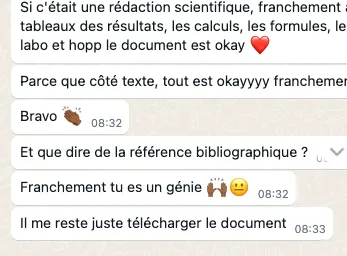 Avis d'un étudiant